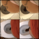 A girl with a tattoo on her back records herself shitting while sitting on a toilet in 13 scenes. See movies 7048 and 7049 for more. Presented in 720P HD. Over 5 minutes.